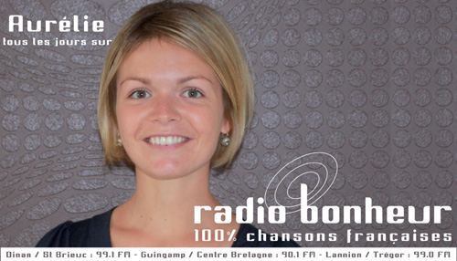 Aurélie tous les jours sur Radio Bonheur Aurélie tous les jours sur Radio Bonheur